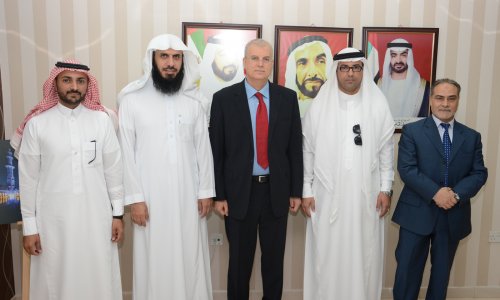 وفد من جامعة الملك فيصل يزور جامعة العين