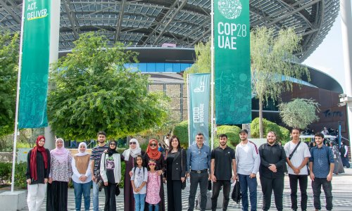 Distinctive participation of the University of Al Ain in COP28