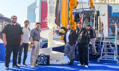 Civil Engineering Faculty Members and the ACI Student Chapter Participate in the International Construction Exhibition