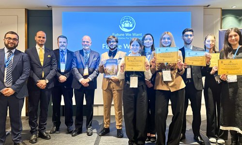 Distinguished Participation of Al Ain University in the International Model United Nations in Rome 2026